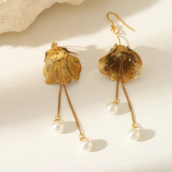 Cute Simple Style Wind Chimes 18K Gold Plated Dangler