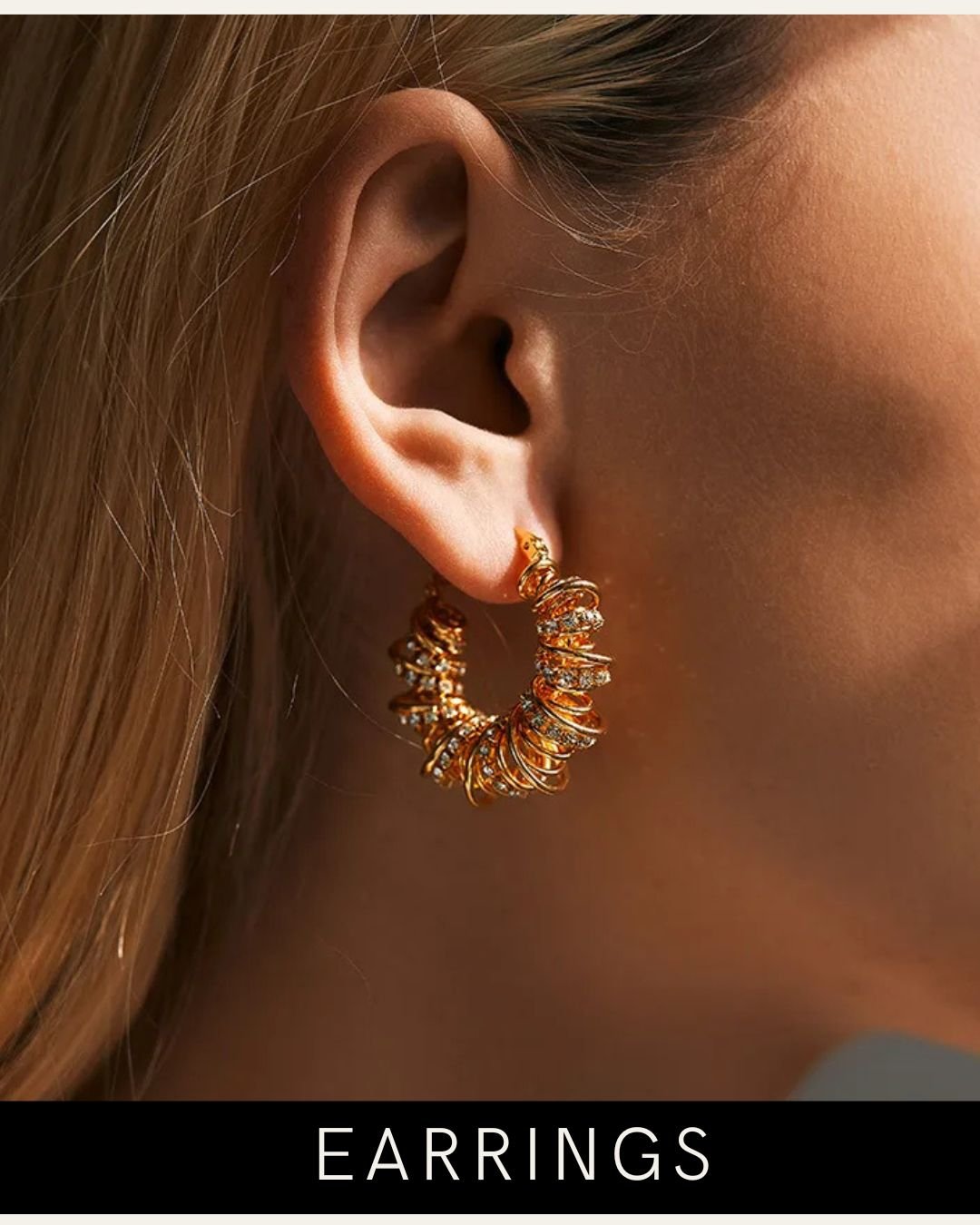 Minimalist Beige Jewelry Promotional Instagram Post-3